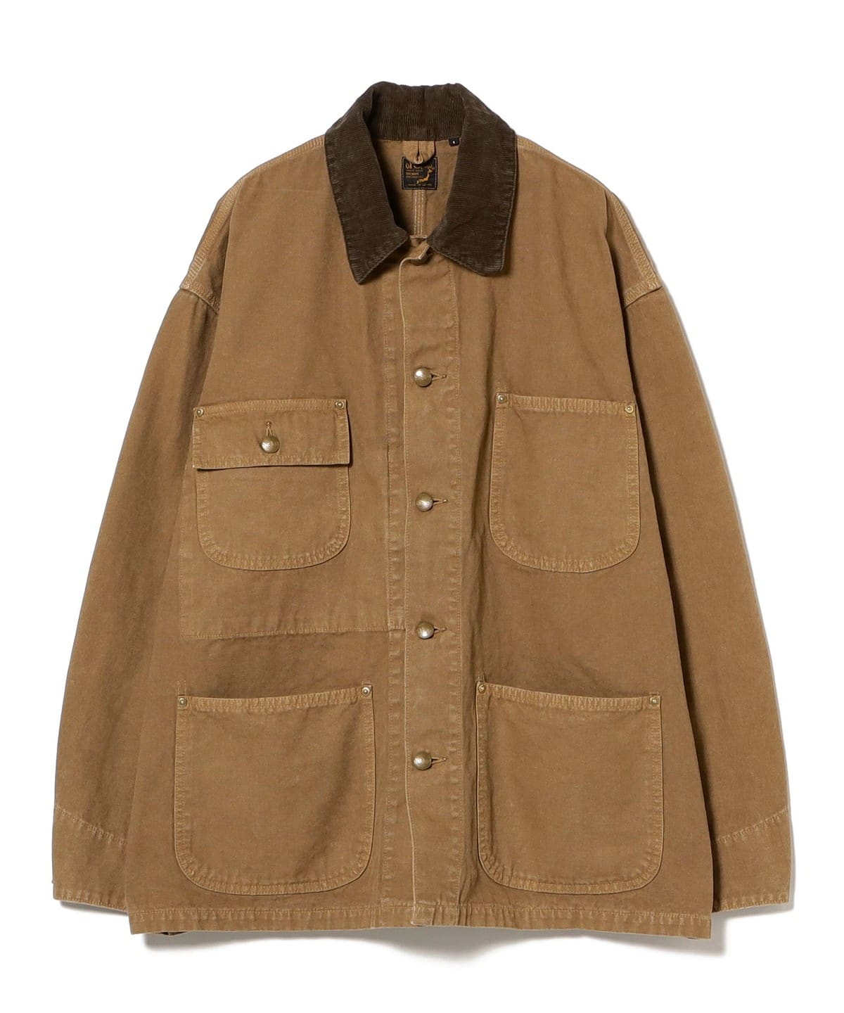 「新品」beams×orslow カバーオール BEAMS BOY（ビームス ボーイ）orSlow / RELAX FIT OXFORD