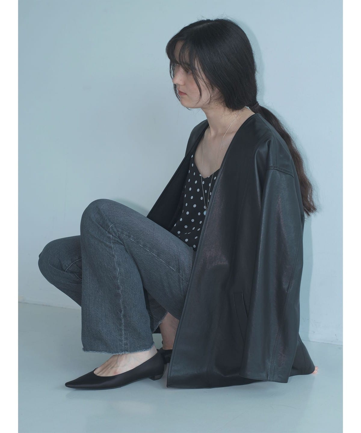 BEAMS JAPAN（ビームス ジャパン）〈WOMEN〉レザー ジャケット
