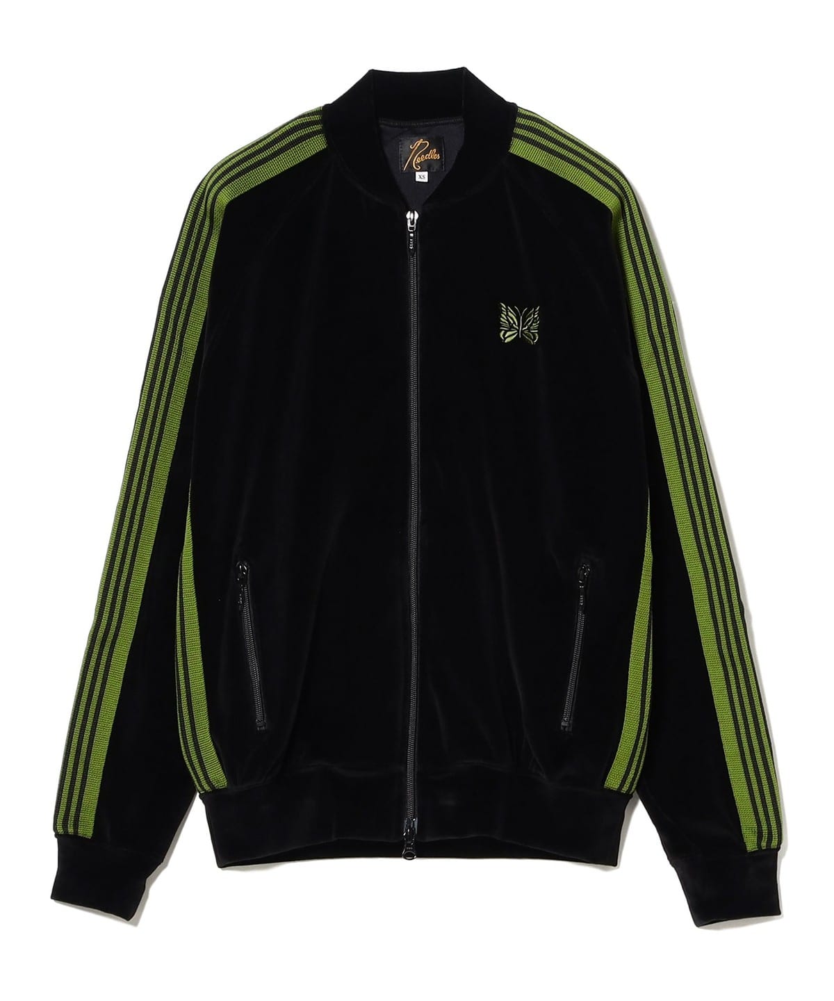 NEEDLES ニードルズ / Rib Collar Track Jacket ブルゾン WOMEN BLACK XS NEEDLES ニードルズ / Rib Collar Track Jacket ブルゾン WOMEN BLACK XS