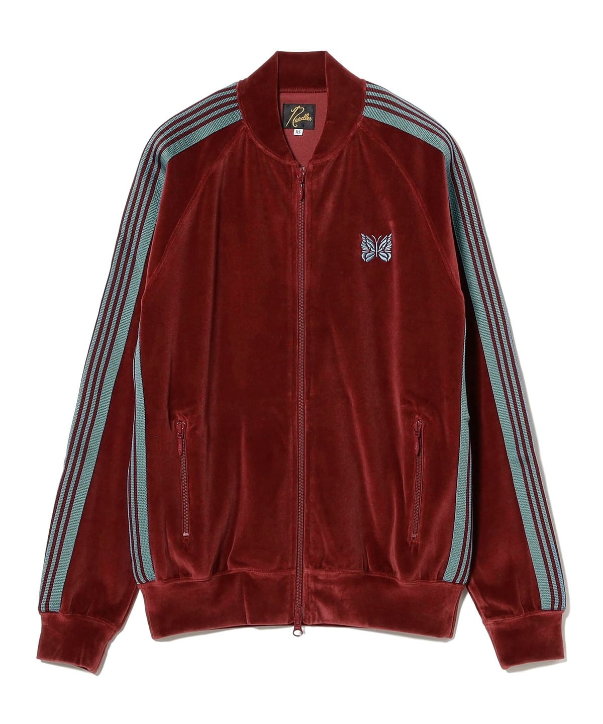 NEEDLES ニードルズ / Rib Collar Track Jacket ブルゾン WOMEN BURGUNDY XS NEEDLES ニードルズ / Rib Collar Track Jacket ブルゾン WOMEN BURGUNDY XS