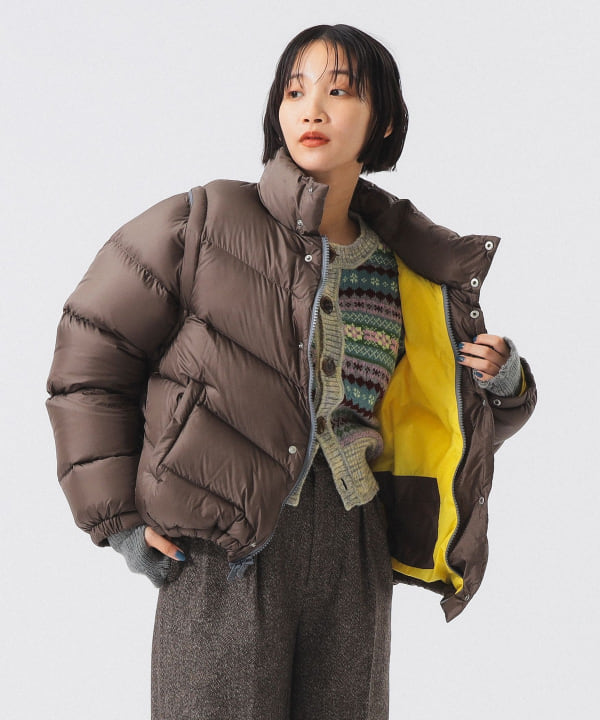 美品☆ビームスゴルフ　ハイブリッドダウン　ニット　カモフラ柄　2way 近年 BEAMS GOLF（ビームス ゴルフ）｜BEAMS