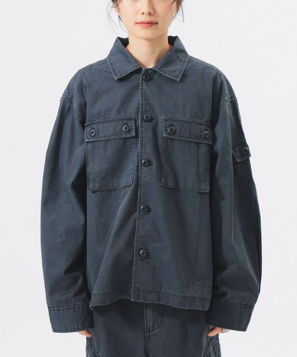 BEAMS BOY（ビームス ボーイ）リップストップ ミリタリー ブルゾン