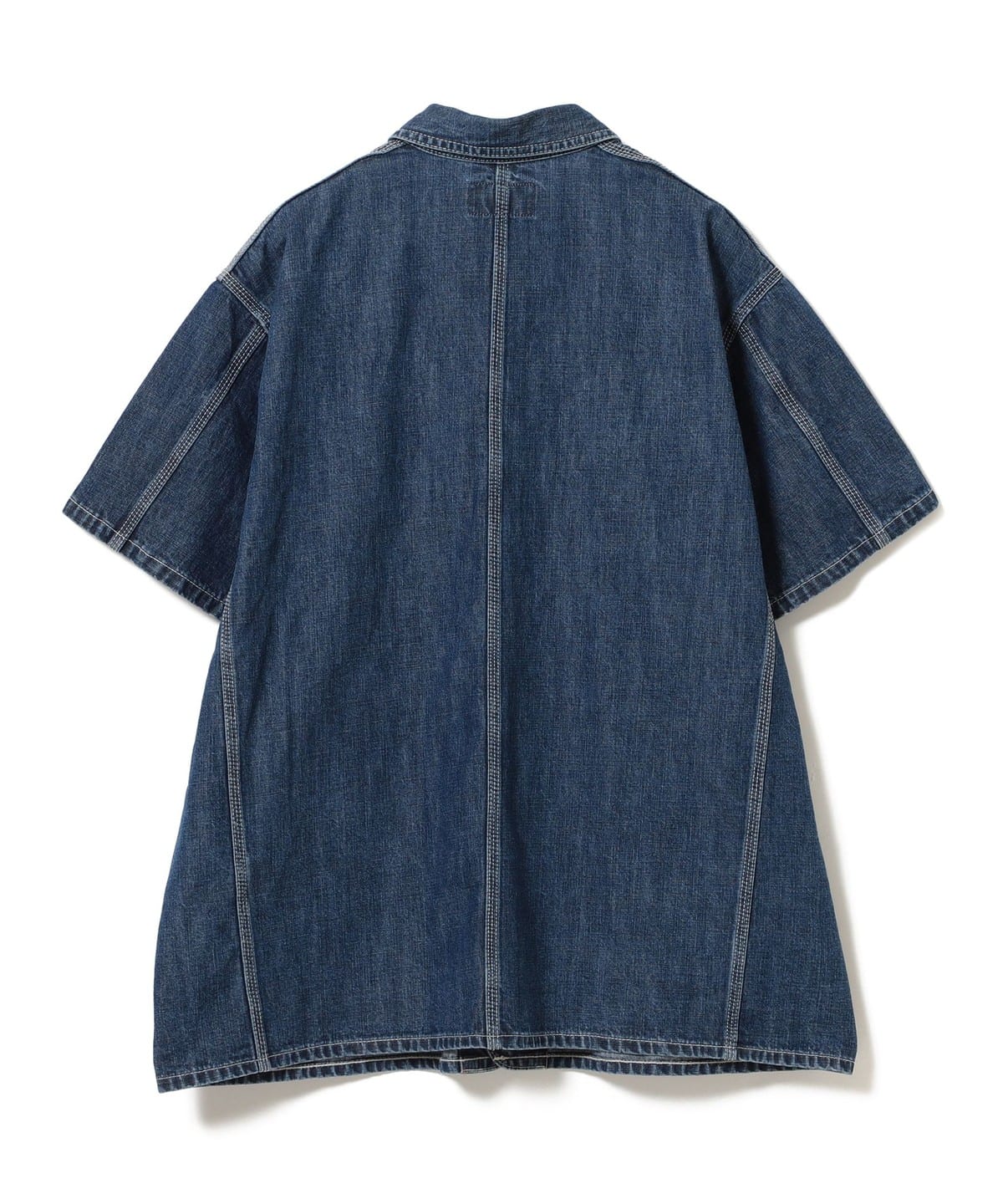 BEAMS BOY（ビームス ボーイ）デニム カバーオール ショートスリーブ