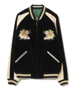 テーラー東洋 / Mid 1950s Style Velveteen × Acetate Souvenir Jacket “TIGER HEAD” × “GOLD DRAGON”