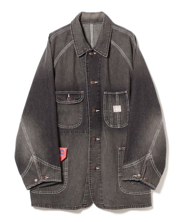 完売品!!　BEAMS BOY デニムカバーオール　ブラック BOY別注サイズの＜HEADLIGHT＞！！！｜ビームス ボーイ 原宿｜BEAMS