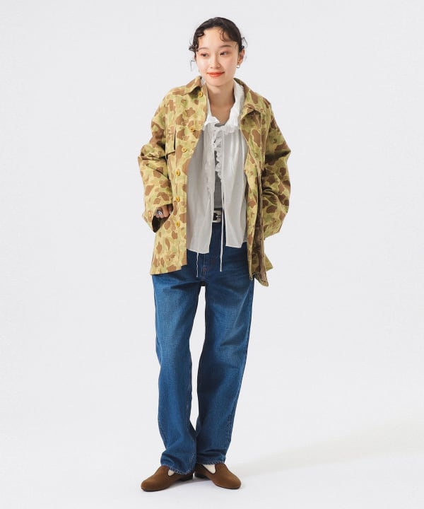 ビームス BEAMS BUZZ RICKSONS デニム N-2B ジャケット BEAMS BOY(ビームス ボーイ)【別注】BUZZ RICKSON'S