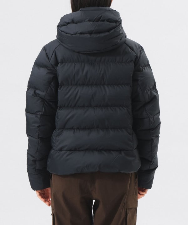 BEAMS BOY ダウンフーディブルゾン　黒　ブラック　フリーサイズ BEAMS BOY ダウンフーディブルゾン 黒 ブラック フリーサイズ BEAMS