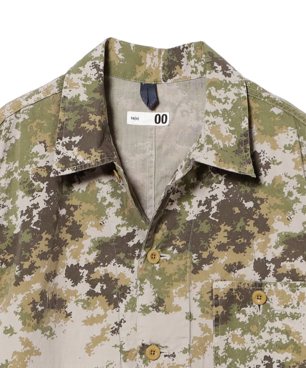 BEAMS BOY（ビームス ボーイ）ts(s) / Garment Dye Camo Print Cover