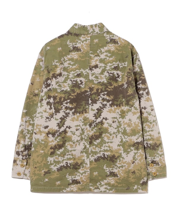 ts(s) / Garment Dye Camo Print Cover All Jacket