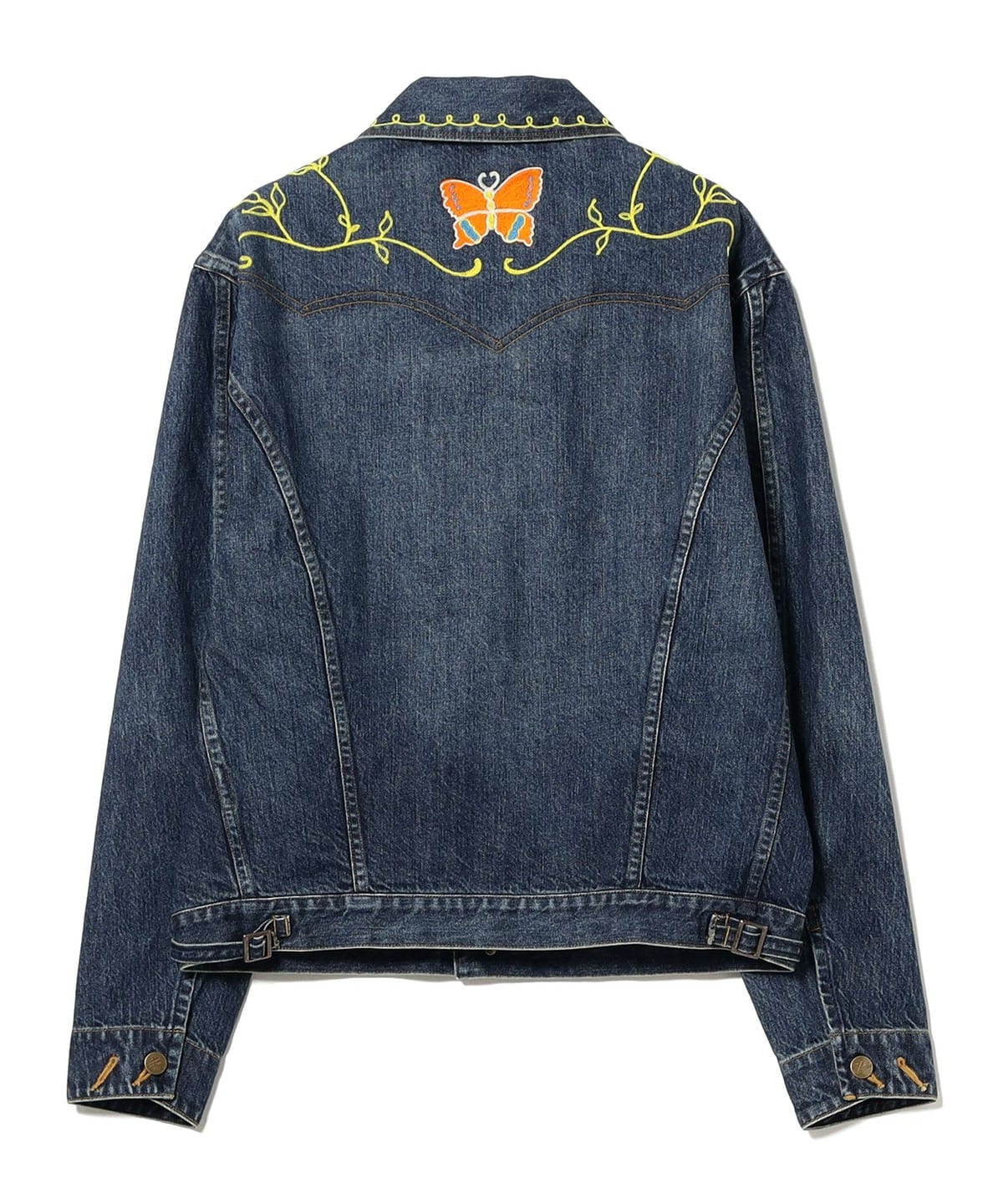 BEAMS JAPAN（ビームス ジャパン）NEEDLES / Papillon Emb Jean Jacket
