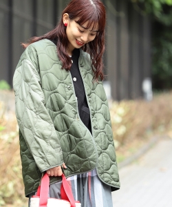BEAMS BOY / リップストップ サーモライト 2トーン ライナー