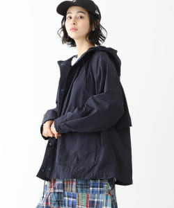 BEAMS BOY / ソロテックス フーデッド ギャザー ブルゾン