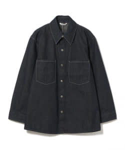 AURALEE / HARD TWIST LIGHT DENIM SHIRTS BLOUSON