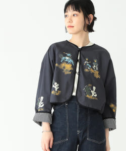 BEAMS BOY / ウエスタン リバーシブル ジャケット