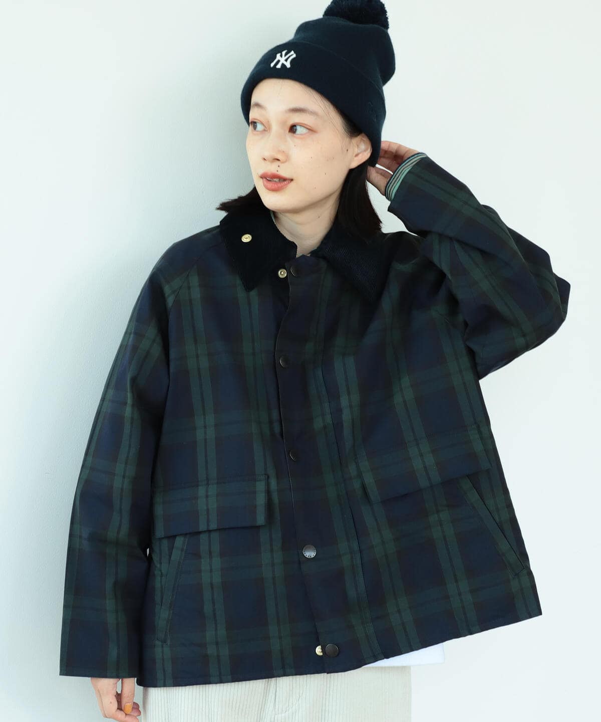 Barbour × BEAMS BOY/ 別注 Thornbury Jacket www.greenhub.co.id