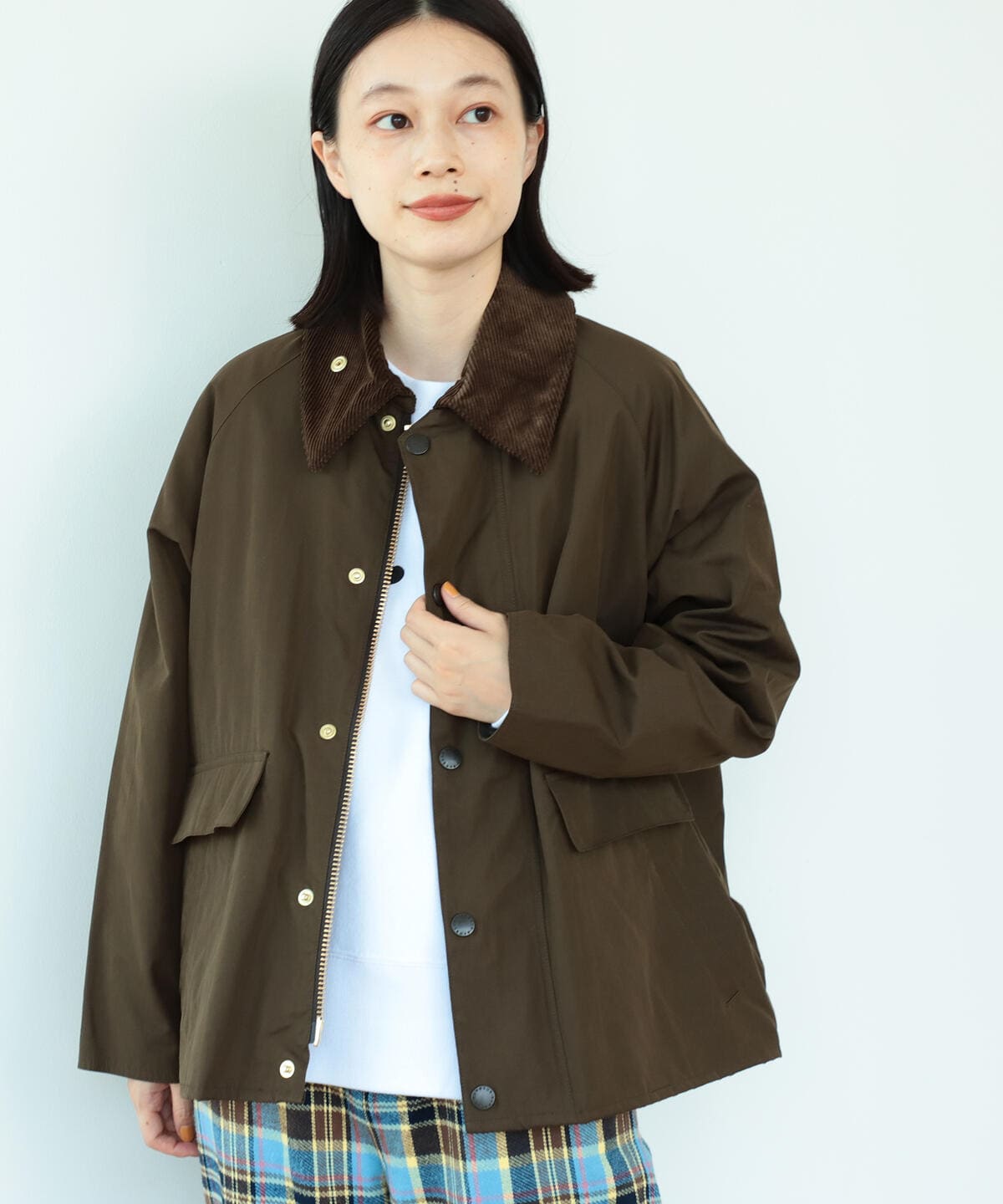 BEAMS BOY(ビームス ボーイ)Barbour × BEAMS BOY / 別注 Thornbury Jacket(ブルゾン ブルゾン)通販| BEAMS BEAMS BOY(ビームス ボーイ)Barbour × BEAMS BOY / 別注 Thornbury Jacket(ブルゾン ブルゾン)通販| BEAMS