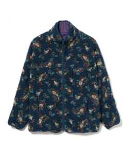 ＜UNISEX＞WILD THINGS × BEAMS BOY / 別注 Paisley Boa Reversible Jacket