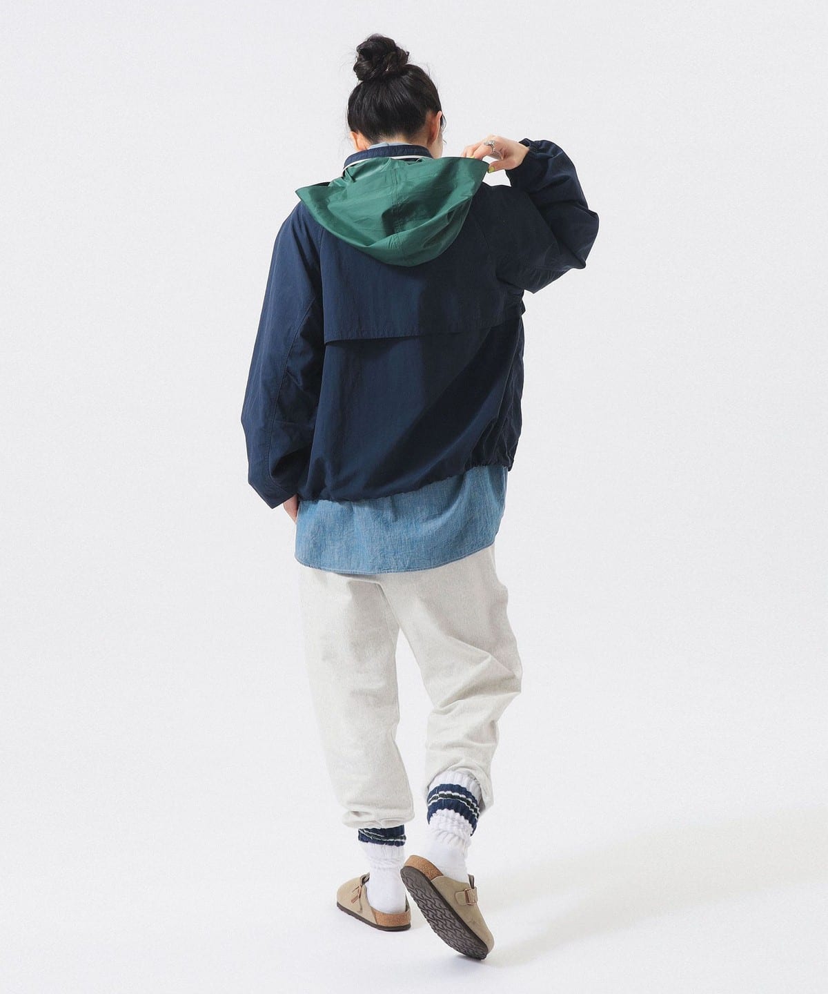 BEAMS BOY（ビームス ボーイ）ナイロン パッカブル フード ジャケット