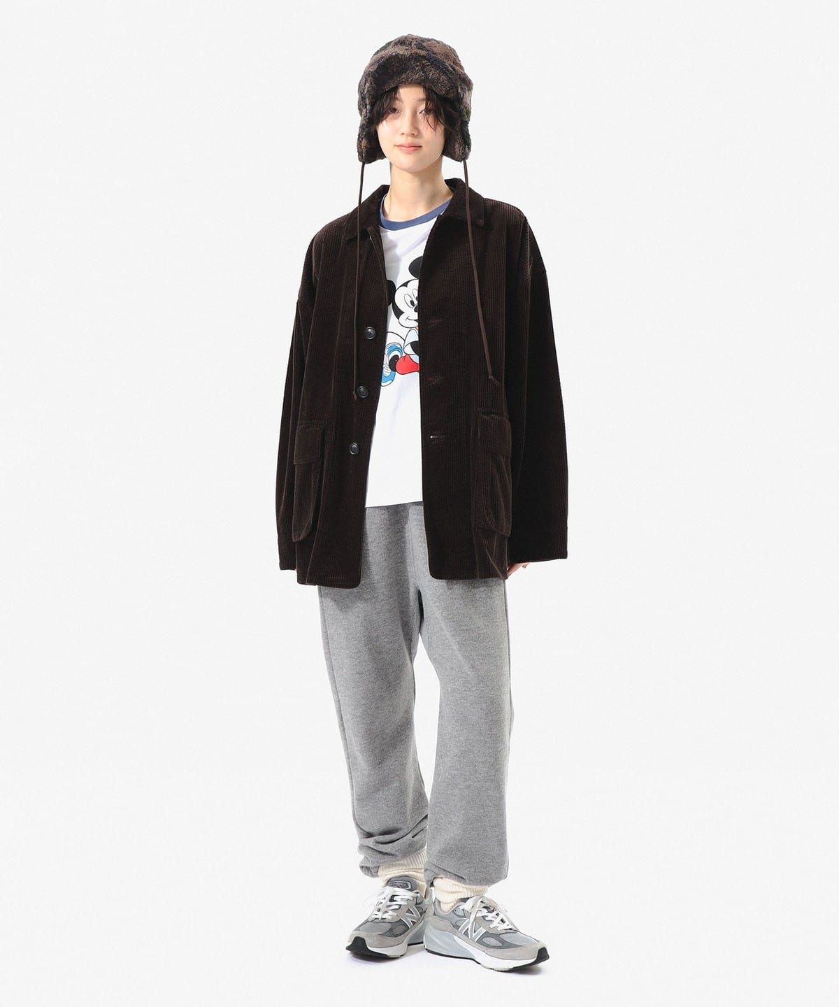 BEAMS BOY（ビームス ボーイ）コーデュロイ ハンティング ジャケット