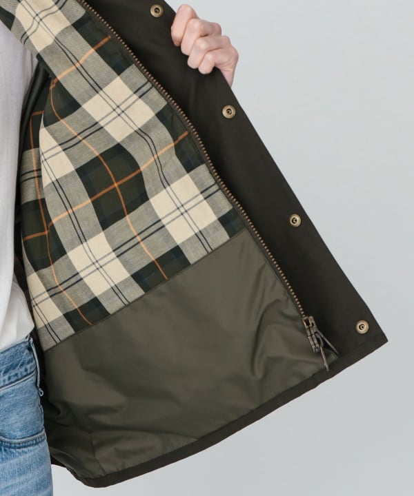 【別注】Barbour / Thornbury Jacket 26FW OLIVE：裏地