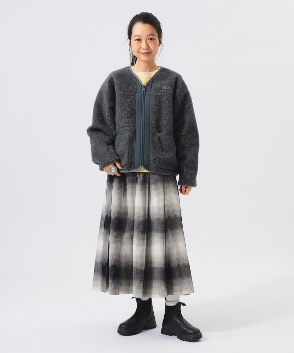 [Special order] THE NORTH FACE PURPLE LABEL × BEAMS BOY / Fleece Cardigan 26FW BEAMS STAFF: H159 Size: ONE SIZE