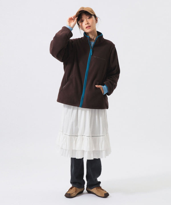 デタッチ フリース ブルゾン Model : H161 B76 W60 H82　Size : 1