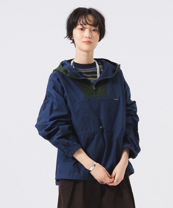 【+10%ポイントUP】ツートーン アノラック Model : H166 B84 W60 H86　Size :1