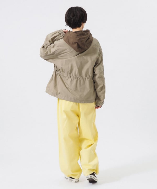 【+10%ポイントUP】ツートーン アノラック Model : H166 B84 W60 H86　Size :1