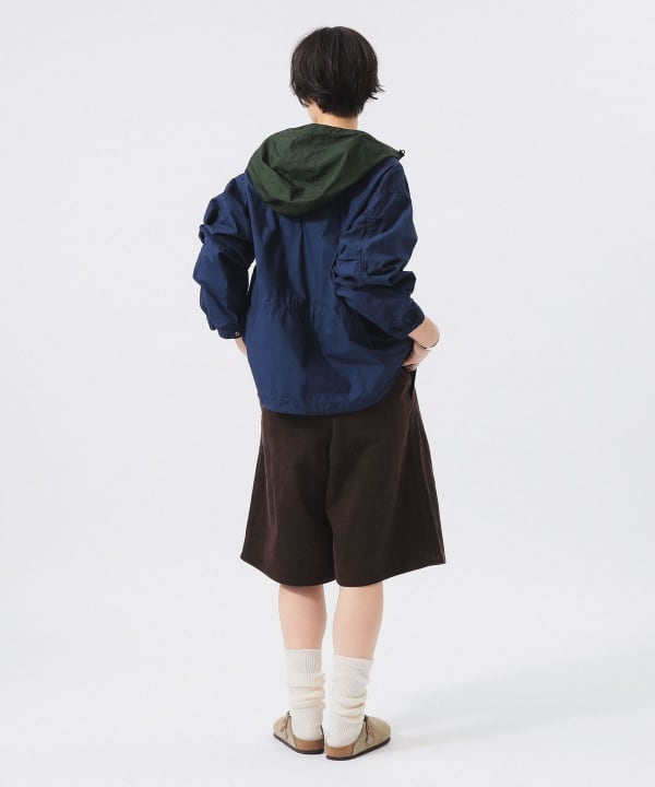 【+10%ポイントUP】ツートーン アノラック Model : H166 B84 W60 H86　Size :1
