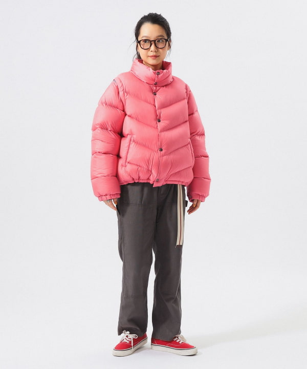 【別注】SIERRA DESIGNS / 2WAY ショート ダウン 26FW BEAMS STAFF：H159　Size：ONE SIZE