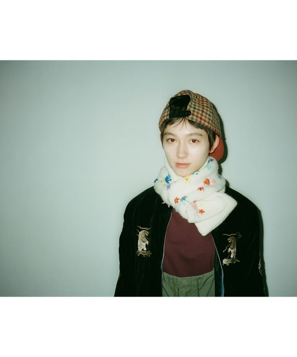 【別注】テーラー東洋 × BEAMS BOY / VELVETEEN ALASKA JACKET Model : H177 B72 W58 H84　Size : ONE SIZE