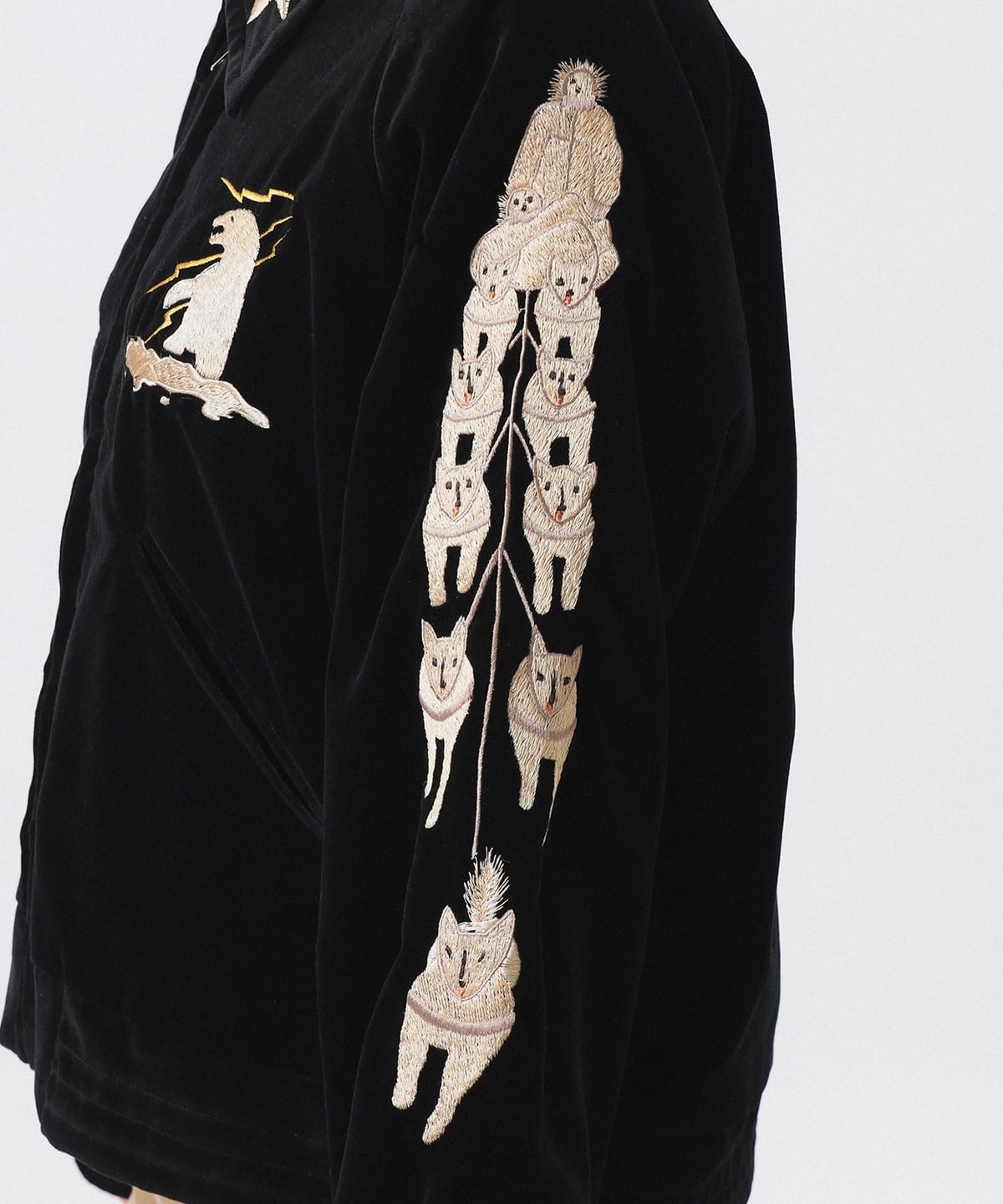 【獨家】Tailor Toyo × BEAMS BOY / 天鵝絨阿拉斯加外套