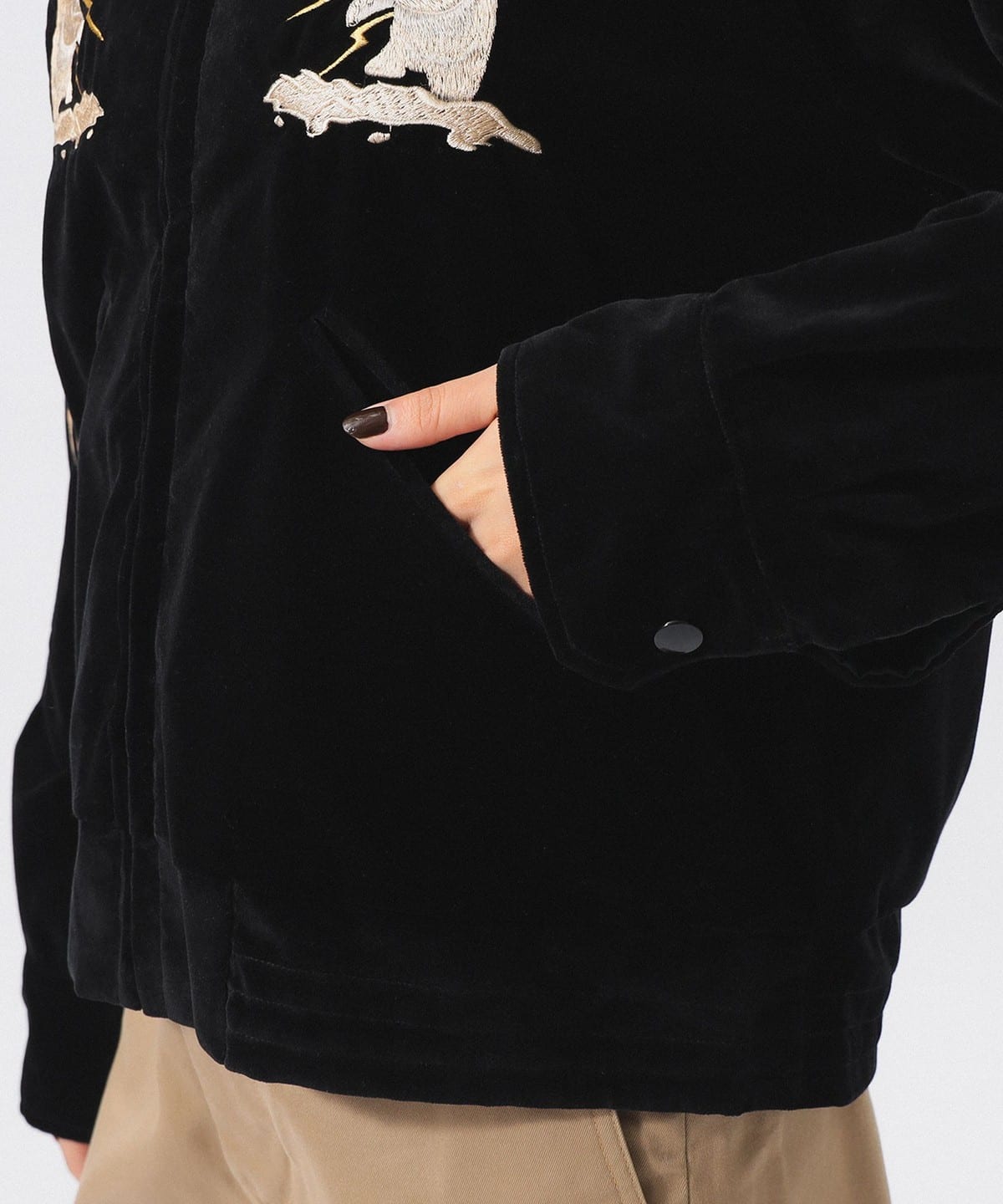 【獨家】Tailor Toyo × BEAMS BOY / 天鵝絨阿拉斯加外套
