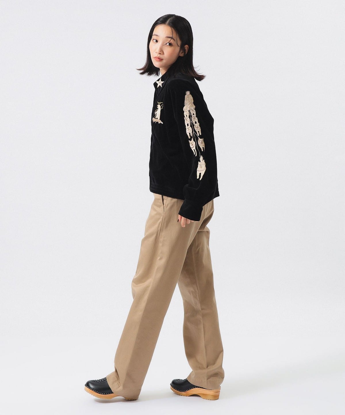 【獨家】Tailor Toyo × BEAMS BOY / 天鵝絨阿拉斯加外套