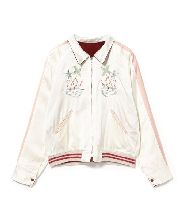 “KOSHO & CO.” SPECIAL EDITION / 1950s Style Velveteen × Acetate Souvenir Jacket