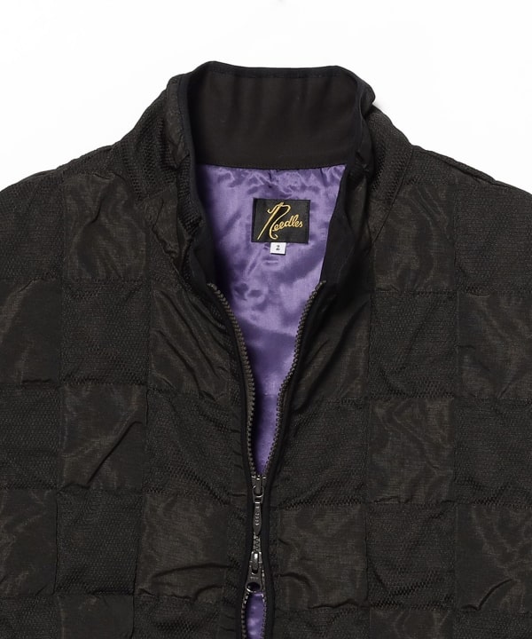 NEEDLES / Piping Jacket - Fringe Jacquard Checker