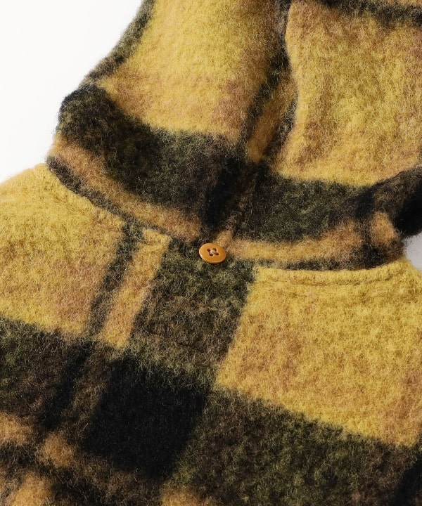 NEEDLES / Half Zipped Pullover Hoody - Wool Shagg