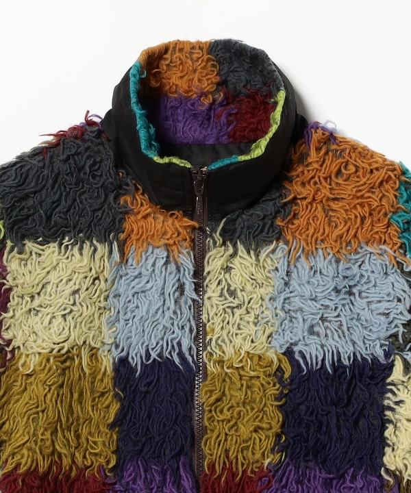 NEEDLES / Fur Jacket - Multi Color Block