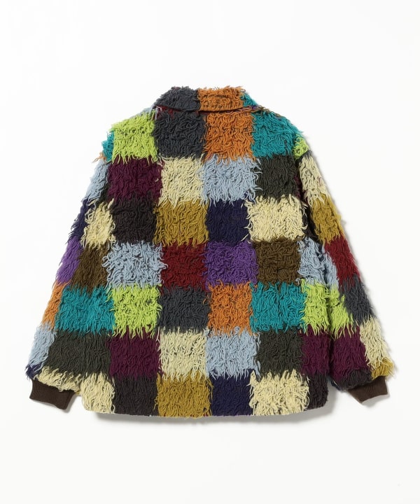 NEEDLES / Fur Jacket - Multi Color Block