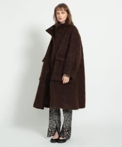 maturely / Shaggy Stand Coat