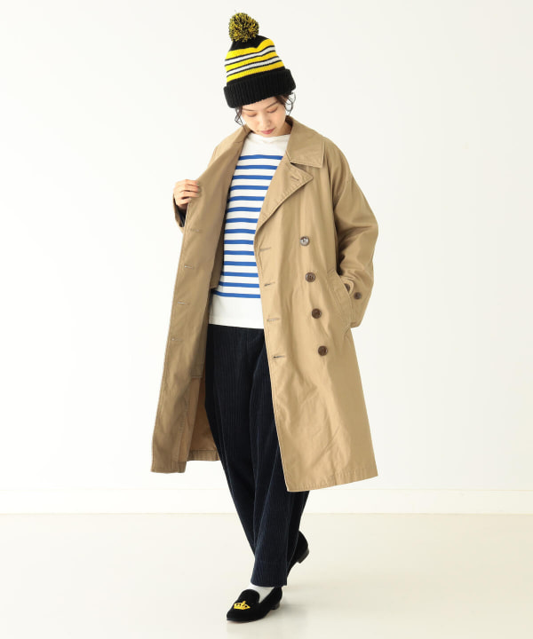 BUZZ RICKSONS × BEAMS BOY / 別注 トレンチコート トレンチコート