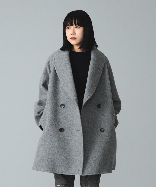 BEAMS BOY（ビームス ボーイ）maturely / Wool Double Over Coat