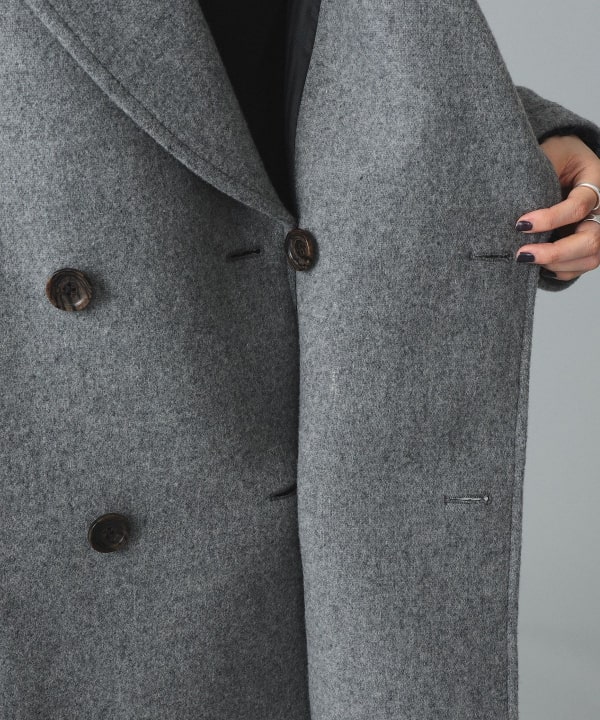 BEAMS BOY（ビームス ボーイ）maturely / Wool Double Over Coat