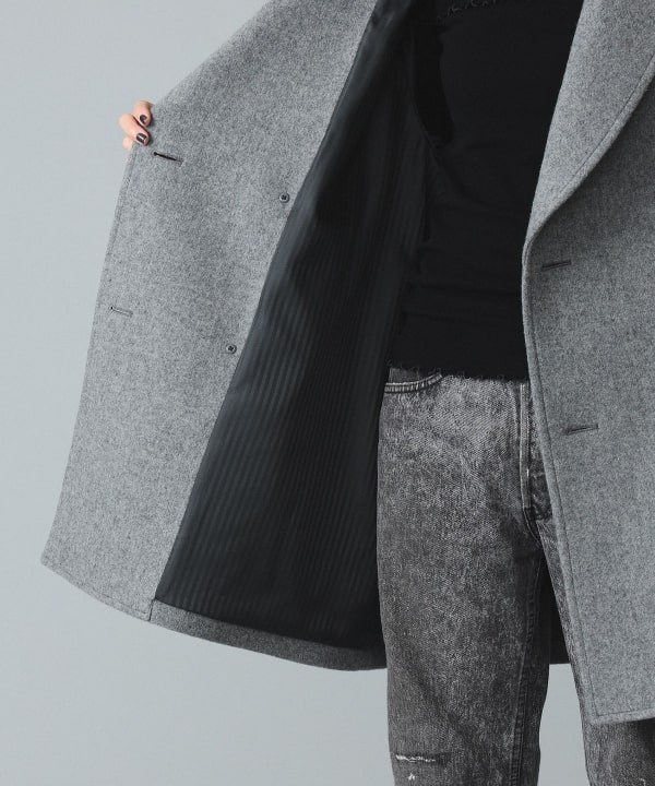 BEAMS BOY（ビームス ボーイ）maturely / Wool Double Over Coat