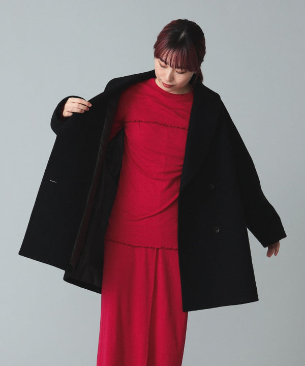 BEAMS BOY（ビームス ボーイ）maturely / Wool Double Over Coat