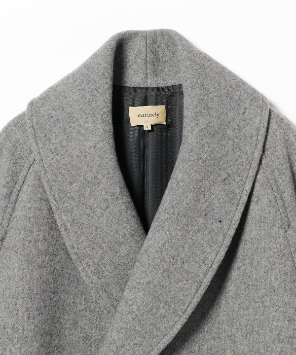 BEAMS BOY（ビームス ボーイ）maturely / Wool Double Over Coat