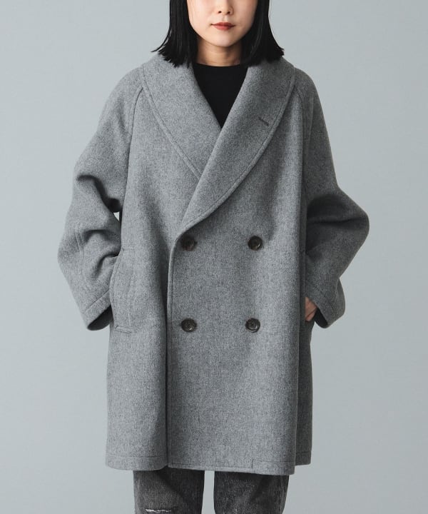 BEAMS BOY（ビームス ボーイ）maturely / Wool Double Over Coat