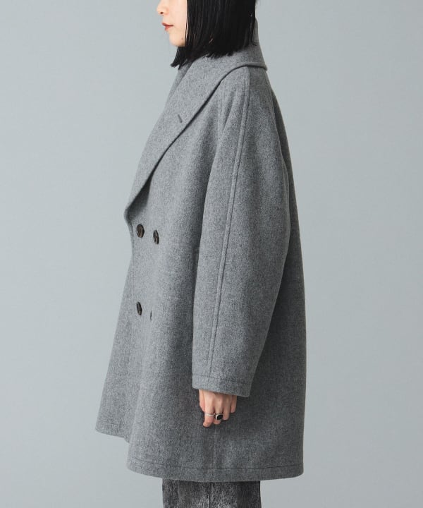 BEAMS BOY（ビームス ボーイ）maturely / Wool Double Over Coat