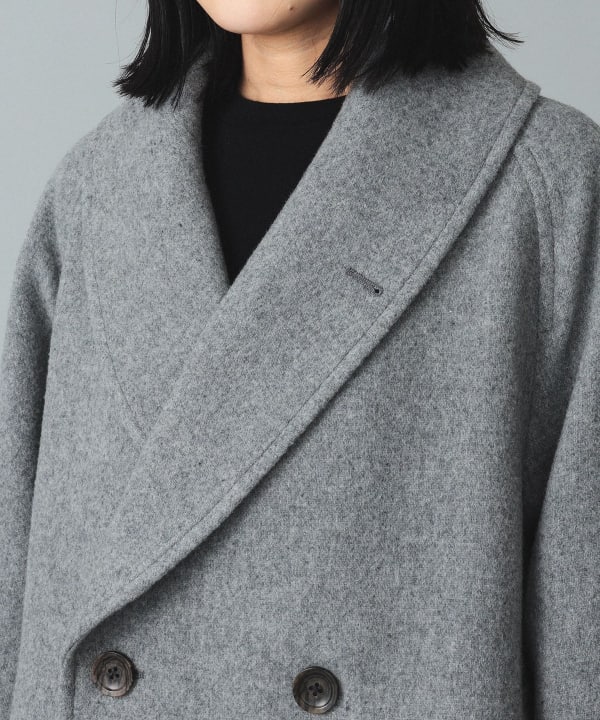 BEAMS BOY（ビームス ボーイ）maturely / Wool Double Over Coat