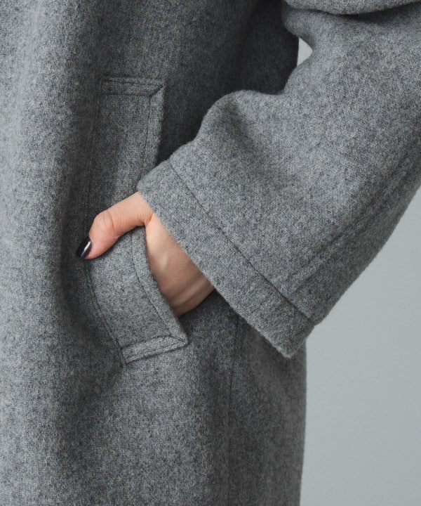 BEAMS BOY（ビームス ボーイ）maturely / Wool Double Over Coat